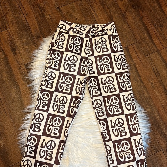 House of Sunny All You Need Is Love Retro Pants - Picture 5 of 12